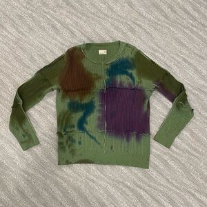 Urban Renewal Women’s Tie Dye Long Sleeve Sweater Sz L